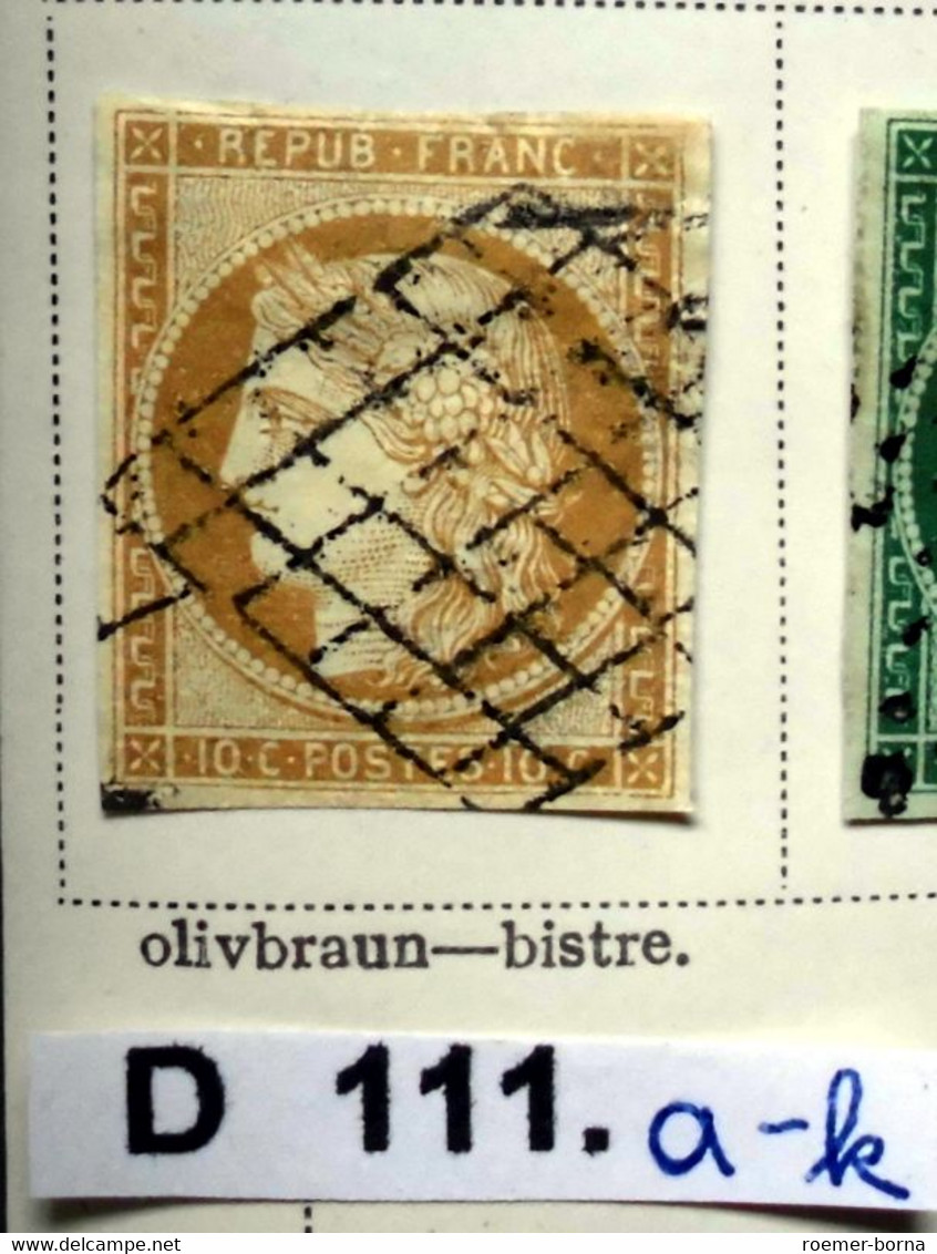 Seltene Briefmarkensammlung Frankreich 1849 Bis 1939 Fast Komplett - Altri & Non Classificati