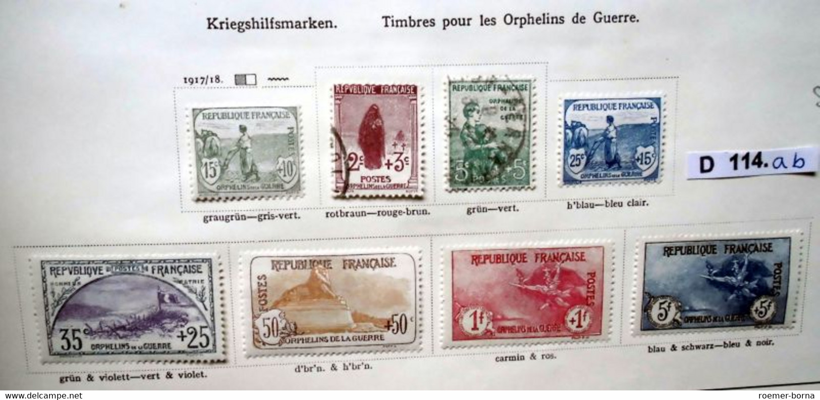 seltene Briefmarkensammlung Frankreich 1849 bis 1939 fast komplett