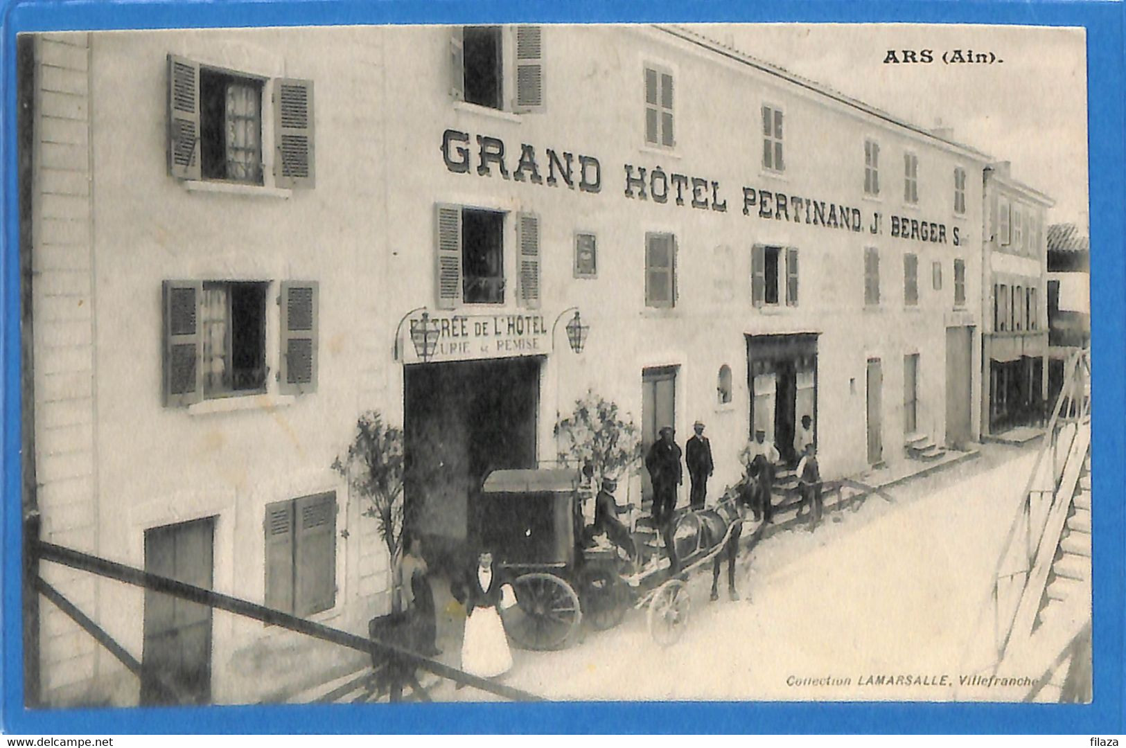 01 - Ain - Ars - Grand Hotel Pertinand  (N3972) - Ars-sur-Formans