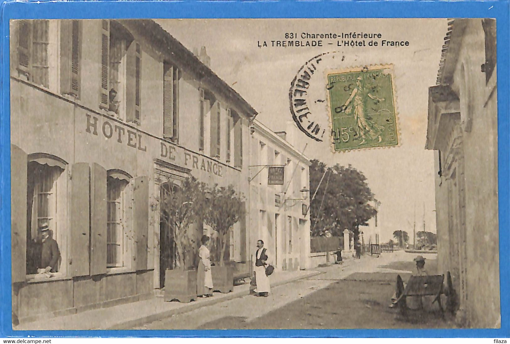 17 - Charente Maritime - La Tremblade - L'Hotel De France  (N3975) - La Tremblade