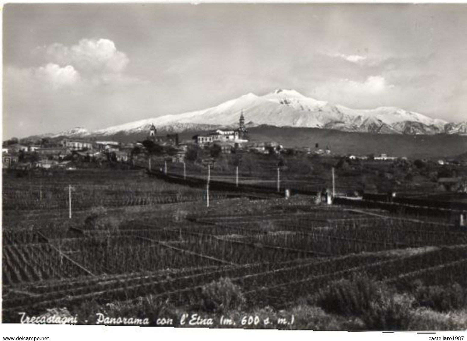 Trecastagni - Panorama Con L'Etna (m. 600 S.m.) - Otros & Sin Clasificación