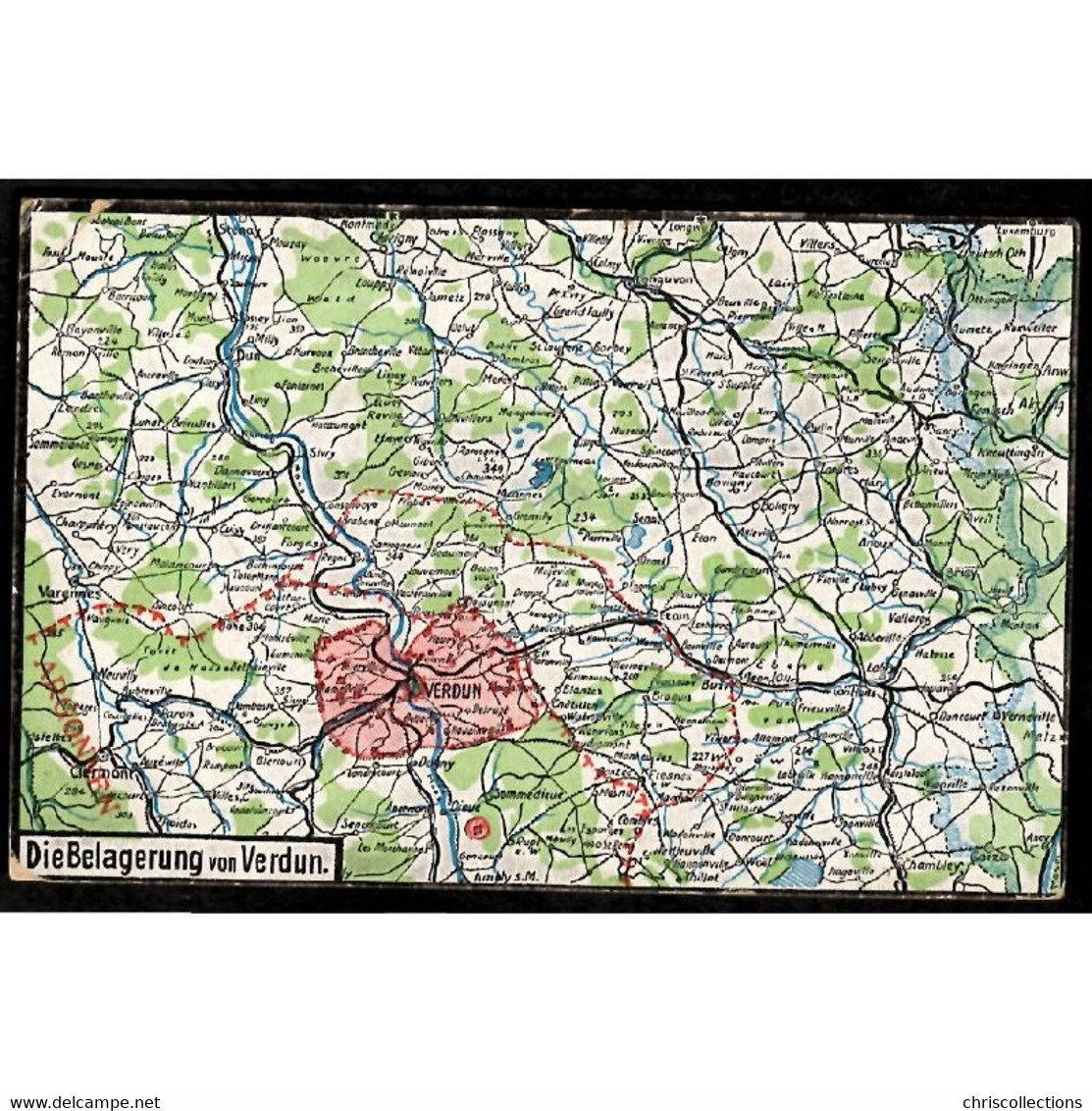 55 - VERDUN (Meuse) - Die Belagerung Von Verdun - Le Siège De Verdun - Verdun