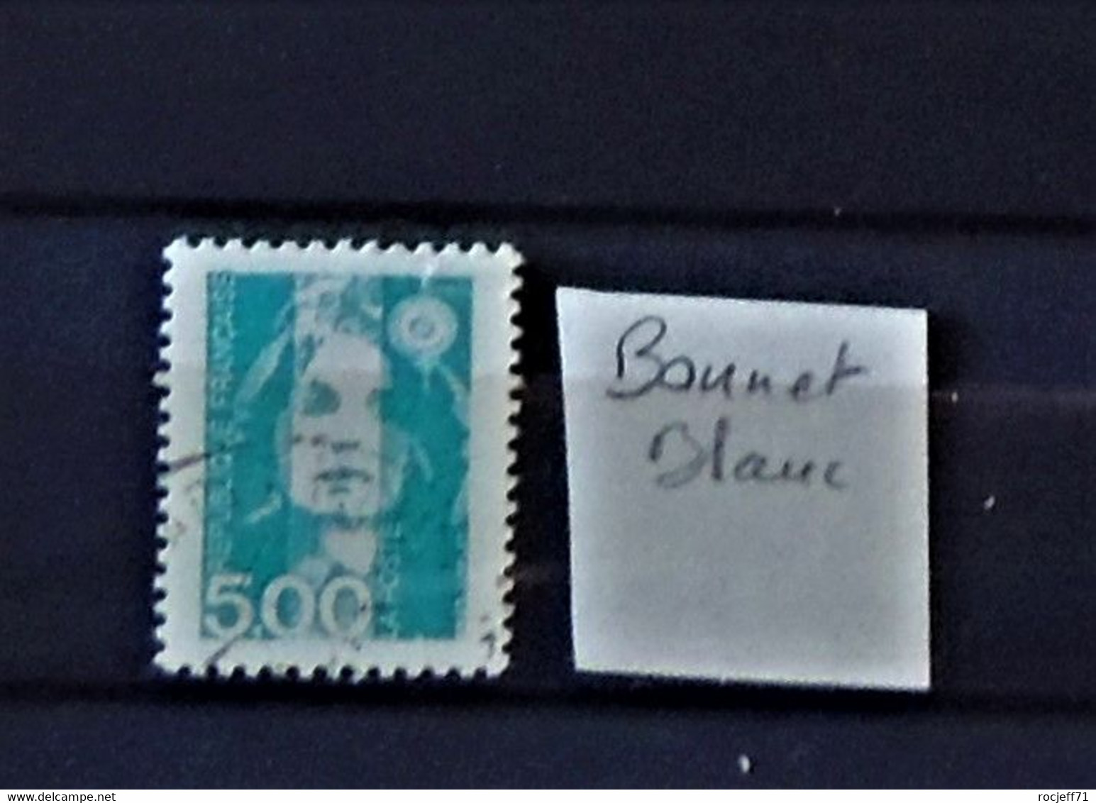 03 - 21 / France - Variété Bonnet Rayé Blanc - Used Stamps