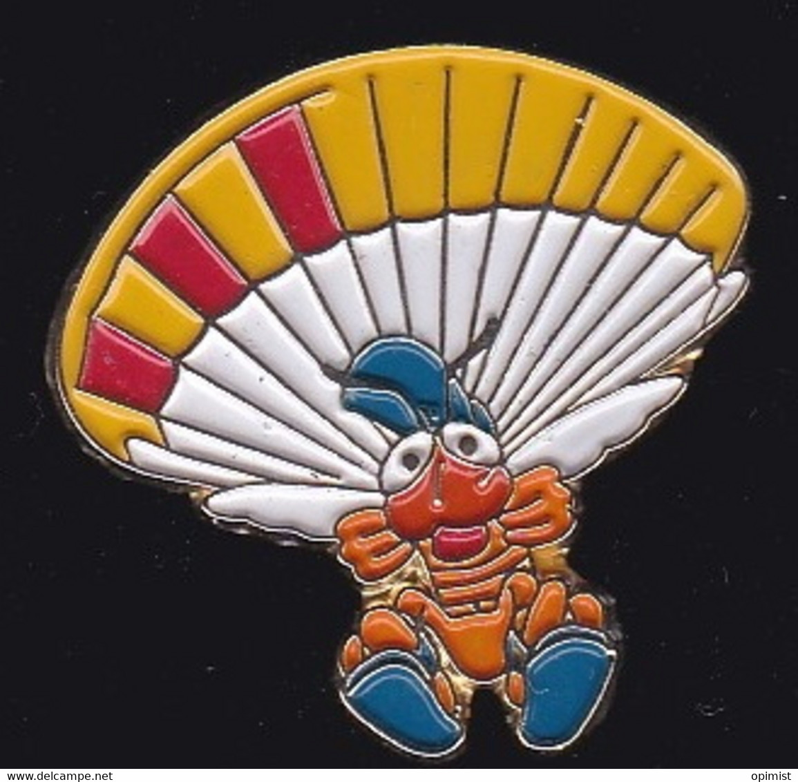 70315- Pin's.Parachute.Parapente. - Parachutisme