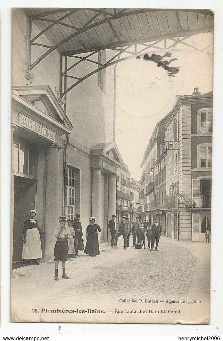 Marcophilie Cachet 4 E Zouaves  73e Cie Tunis Tunisie 1916 Carte De Plombières Les Bains - Guerre De 1914-18