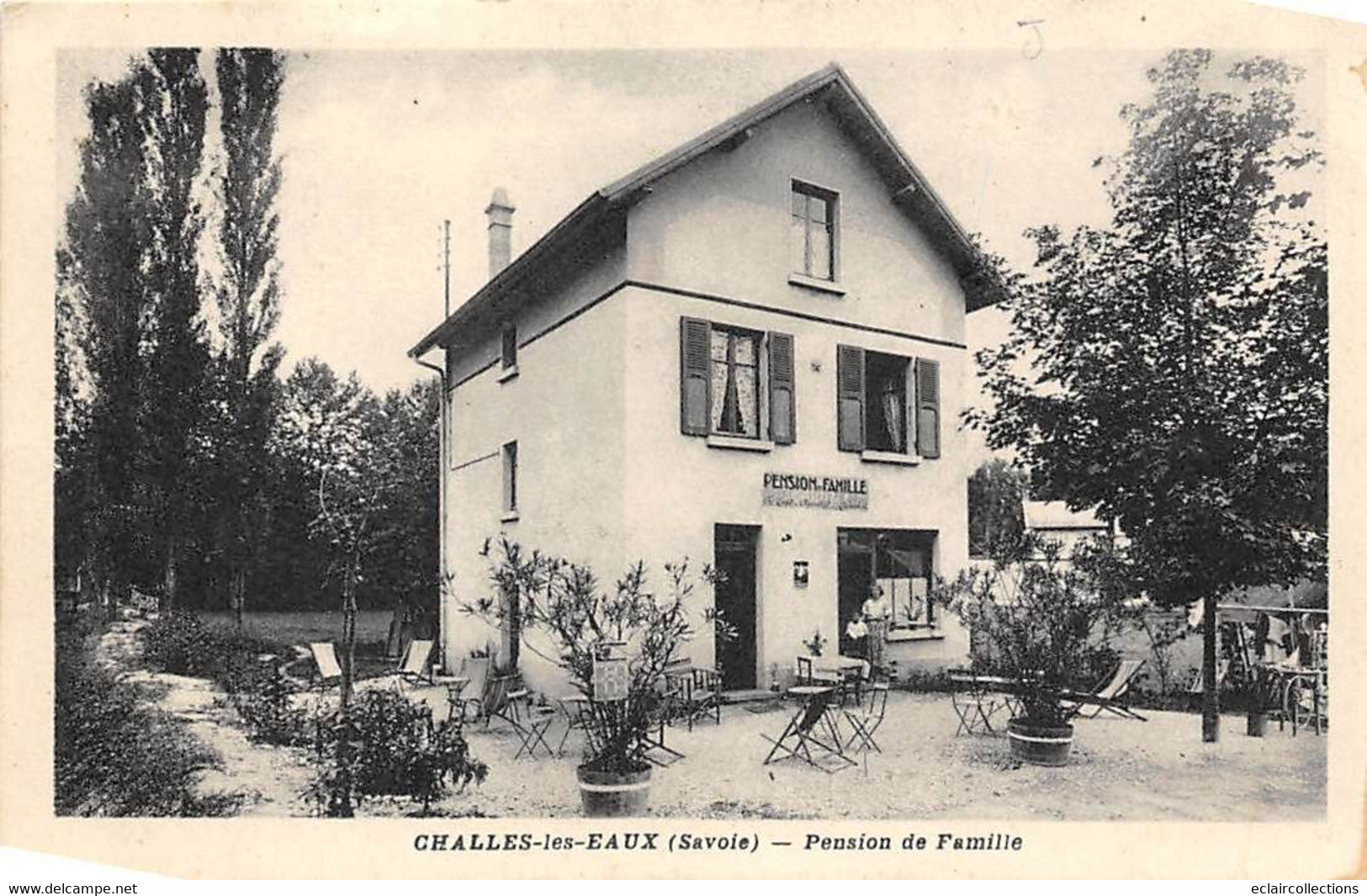 Challes Les Eaux        73      Pension De Famille       (voir Scan) - Sonstige & Ohne Zuordnung