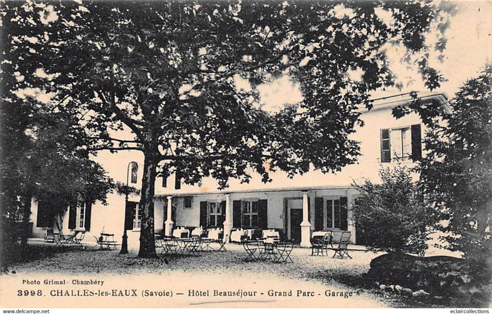 Challes Les Eaux         73       Hôtel  Beauséjour          (voir Scan) - Andere & Zonder Classificatie