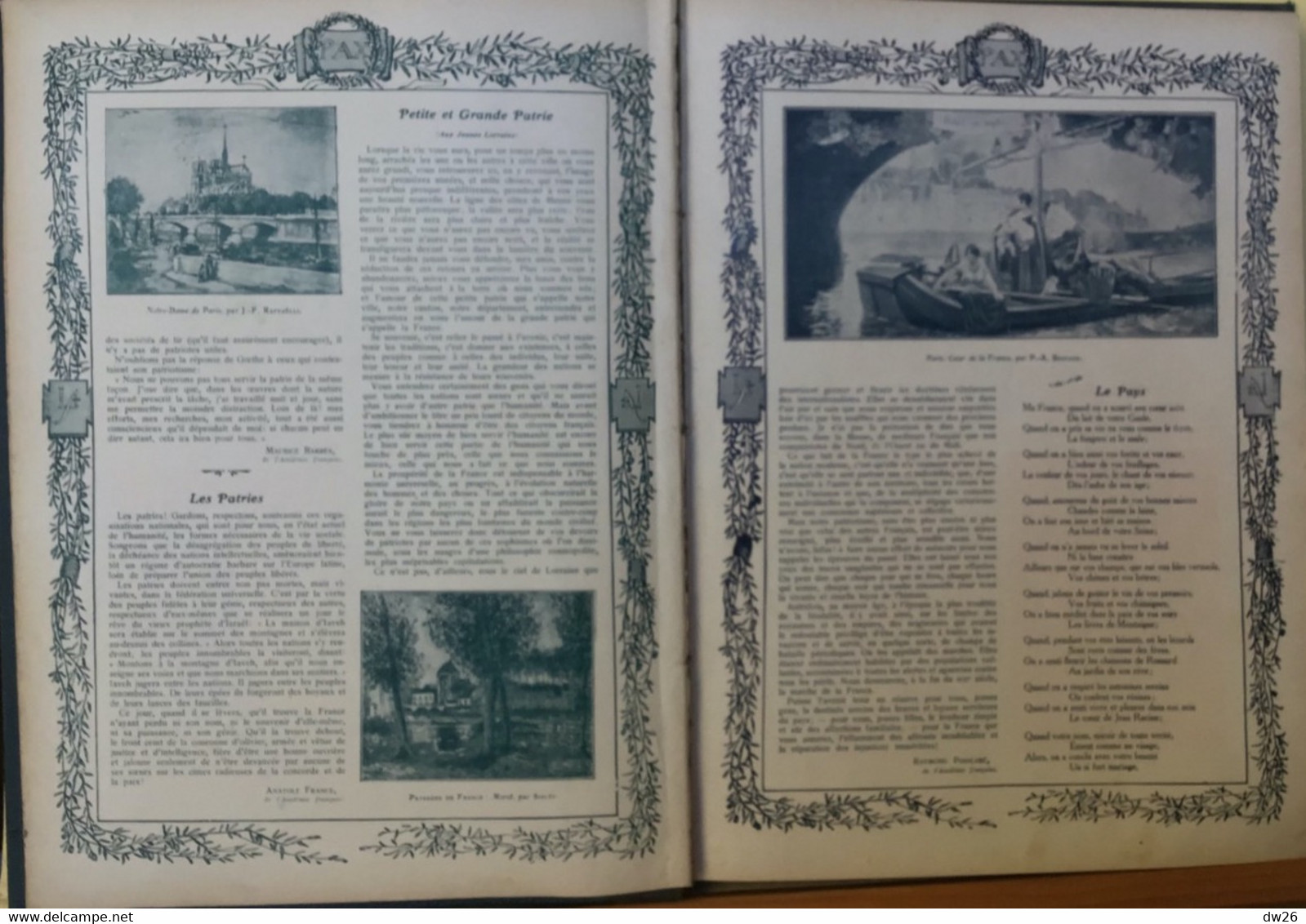 Les Annales Politiques Et Littéraires - Album Relié 1910 (?) Adolphe Brisson - Articles, Illustrations Par Auteurs - Politique