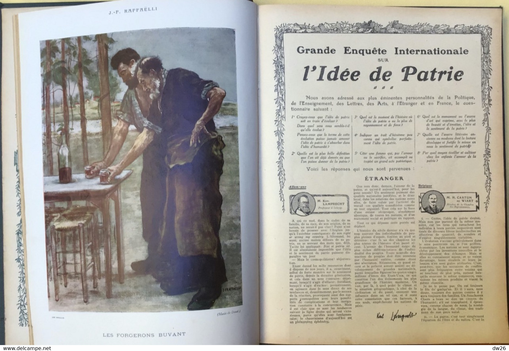 Les Annales Politiques Et Littéraires - Album Relié 1910 (?) Adolphe Brisson - Articles, Illustrations Par Auteurs - Politique