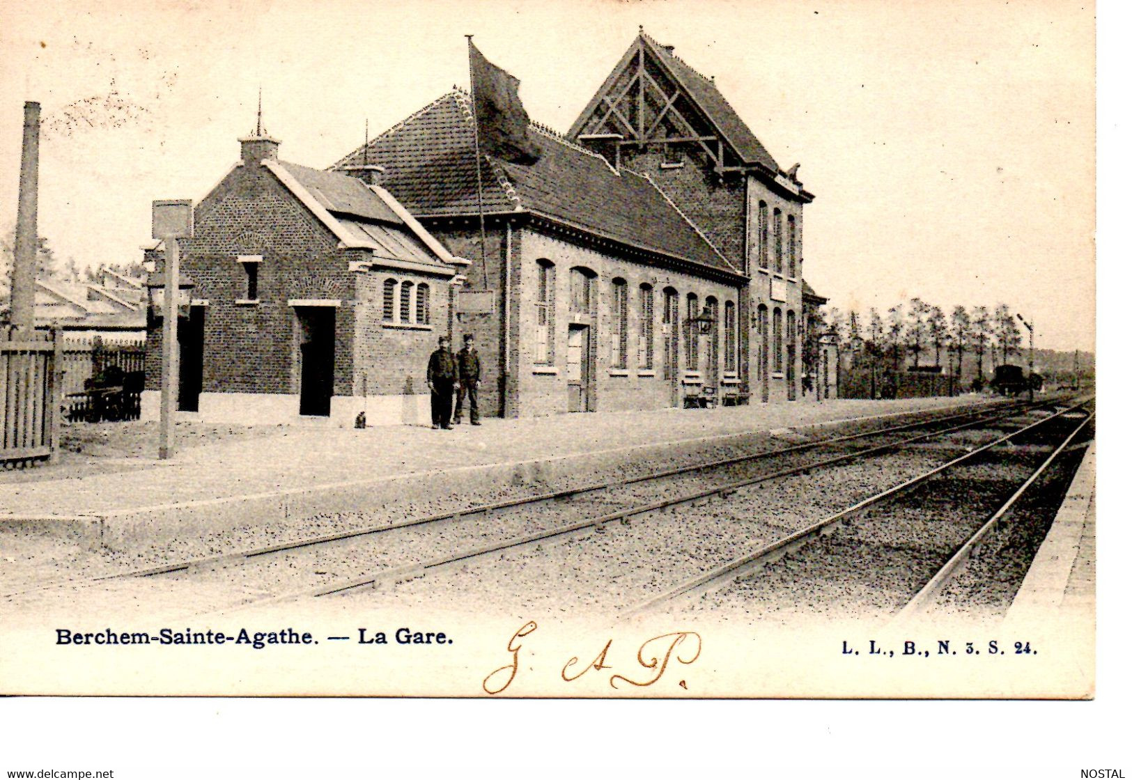 C 7 Berchem- Ste- Agathe: La Gare - St-Agatha-Berchem - Berchem-Ste-Agathe