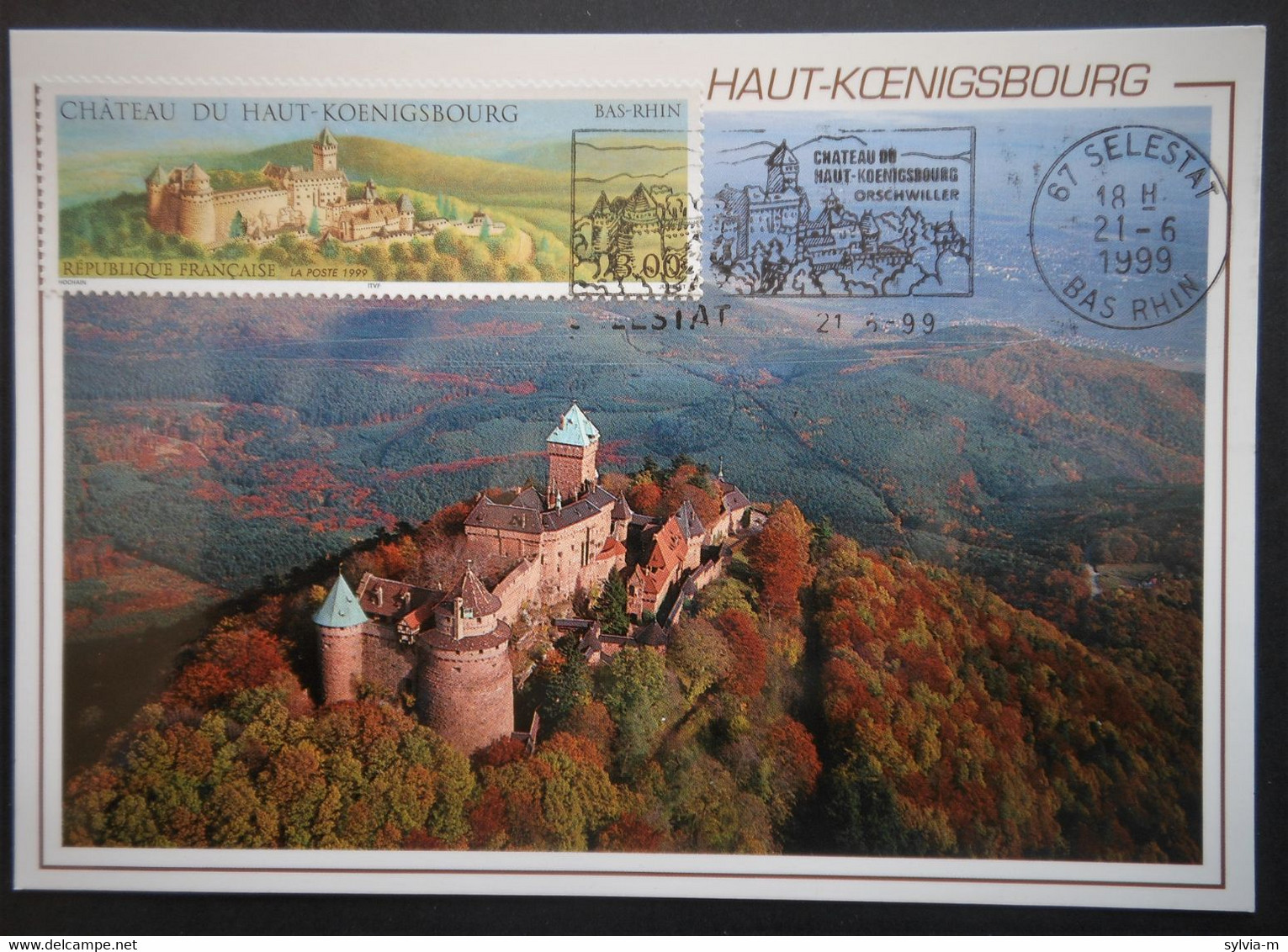 Carte Maximum Château Du Haut Koenigsbourg 3245 - Otros & Sin Clasificación