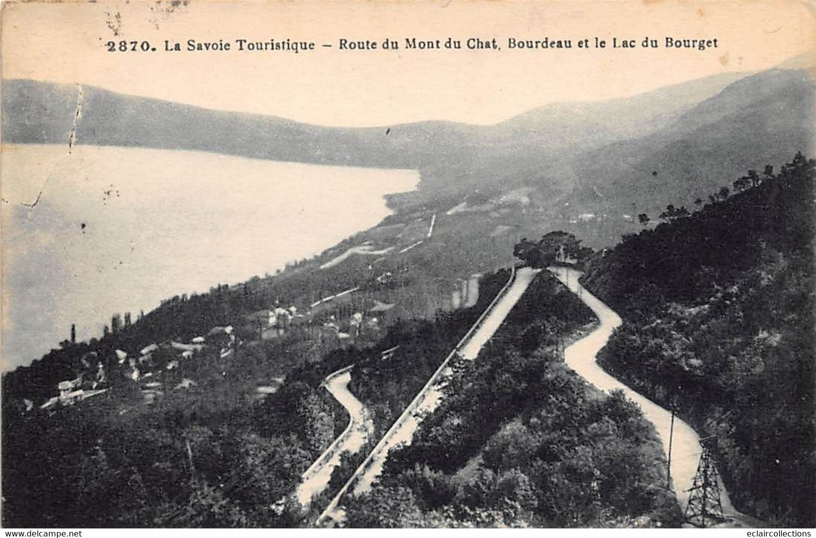 Bourdeau               73         Route Du Mont Chat Et Le Lac Du Bourget   (voir Scan) - Andere & Zonder Classificatie