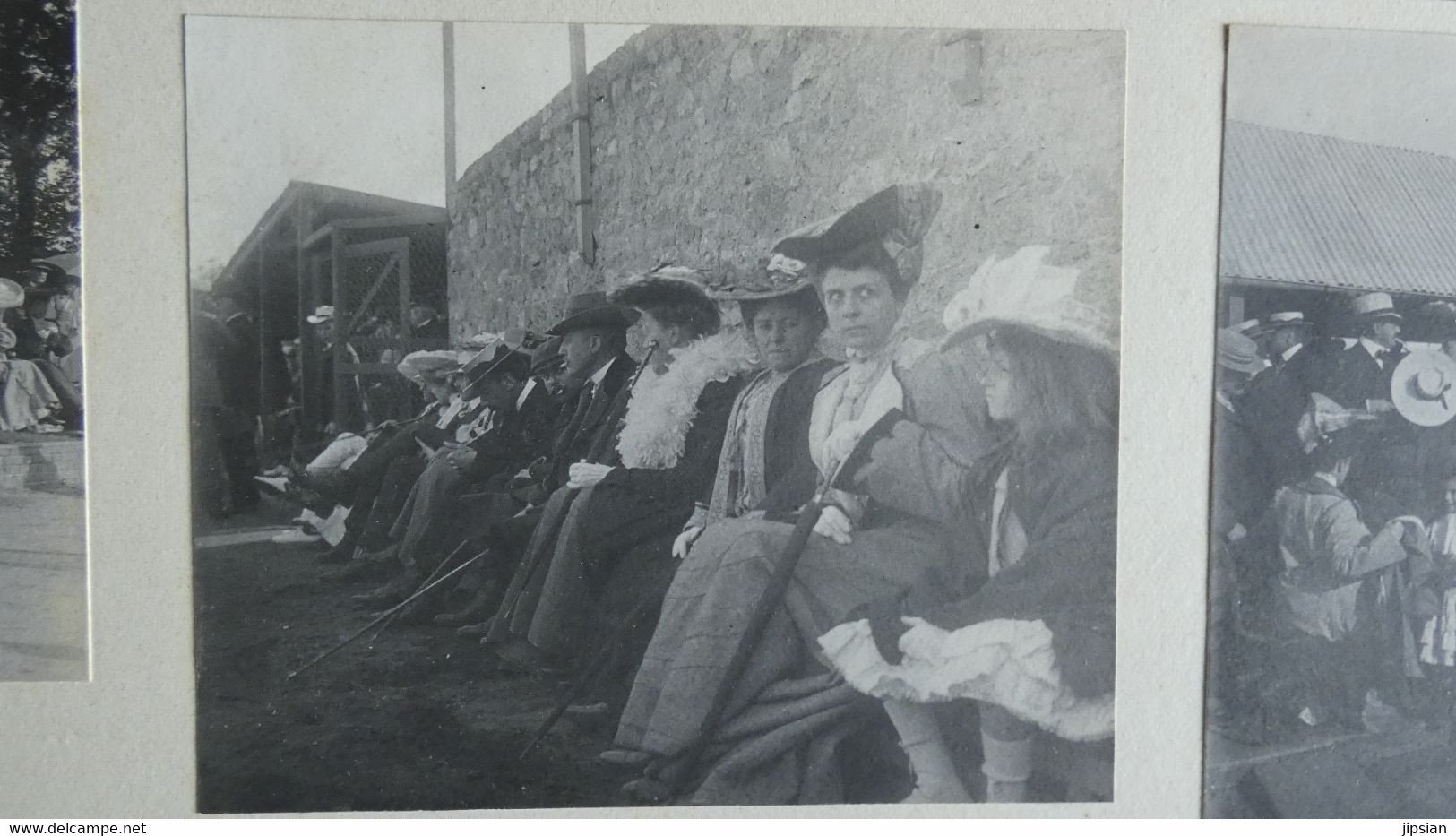 lot de 9 photos originales C. 1900  Dinard au Tennis , la Grande Semaine  (21) KX