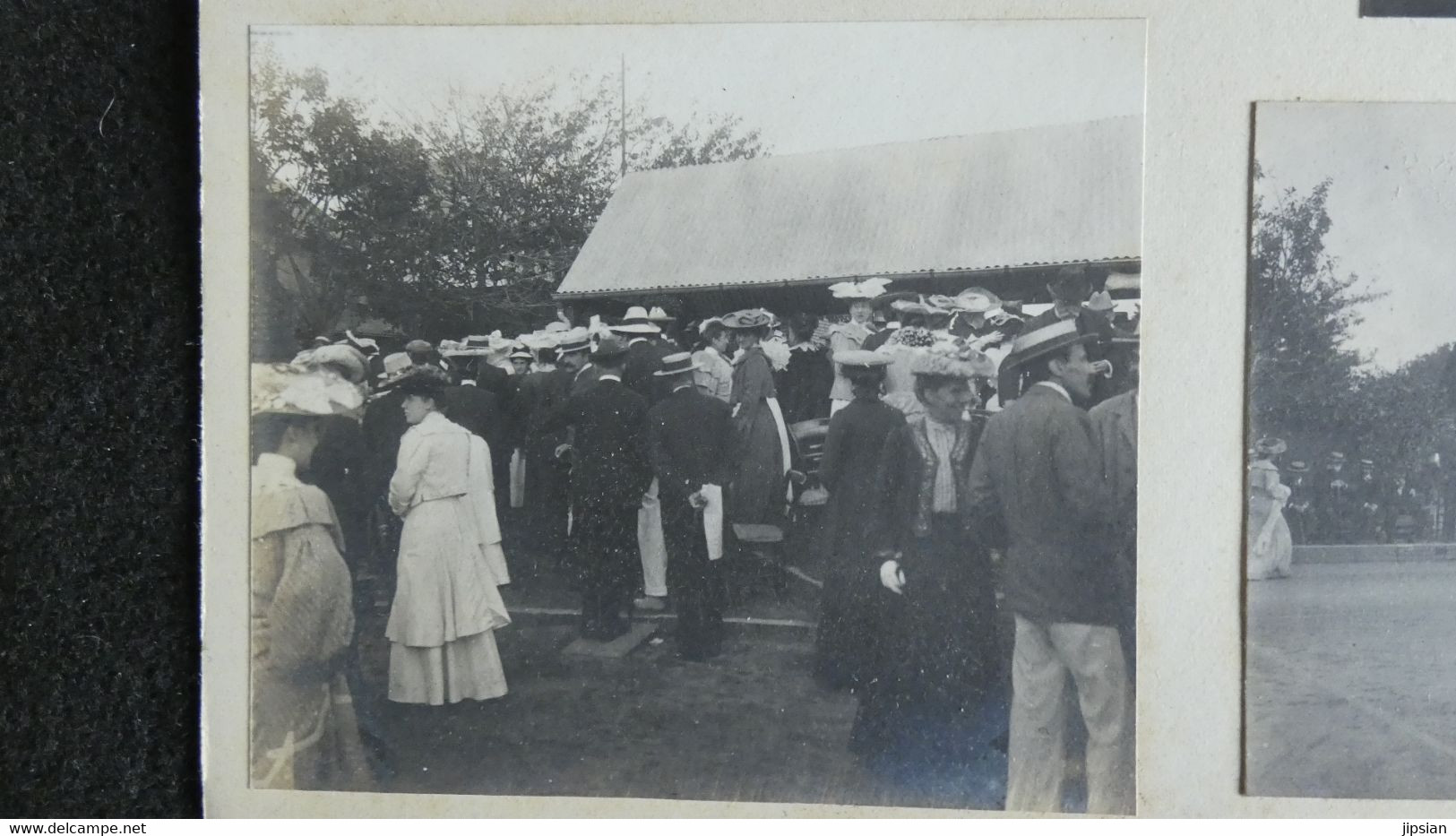 lot de 9 photos originales C. 1900  Dinard au Tennis , la Grande Semaine  (21) KX