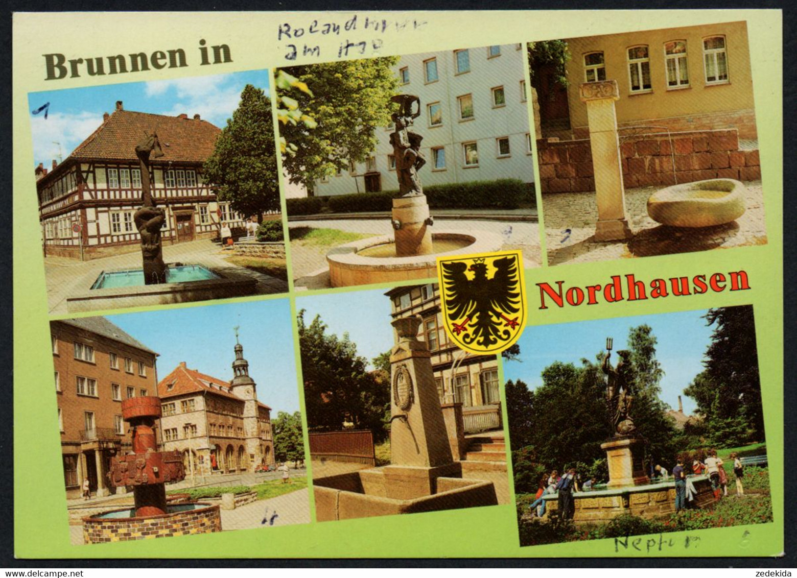 E9331 - Nordhausen - Bild Und Heimat Reichenbach Qualitätskarte - Nordhausen