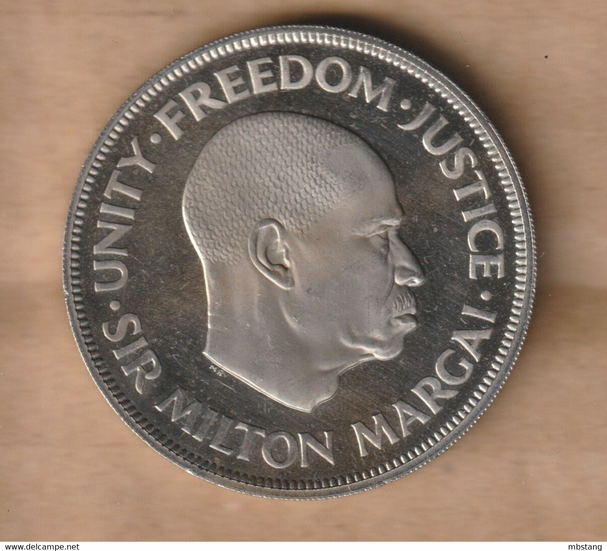 SIERRA LEONA  1 Leone (Proof Issue) 1964  Copper-nickel • 22.62 G • ⌀ 36.07 Mm KM# 21 - Sierra Leone