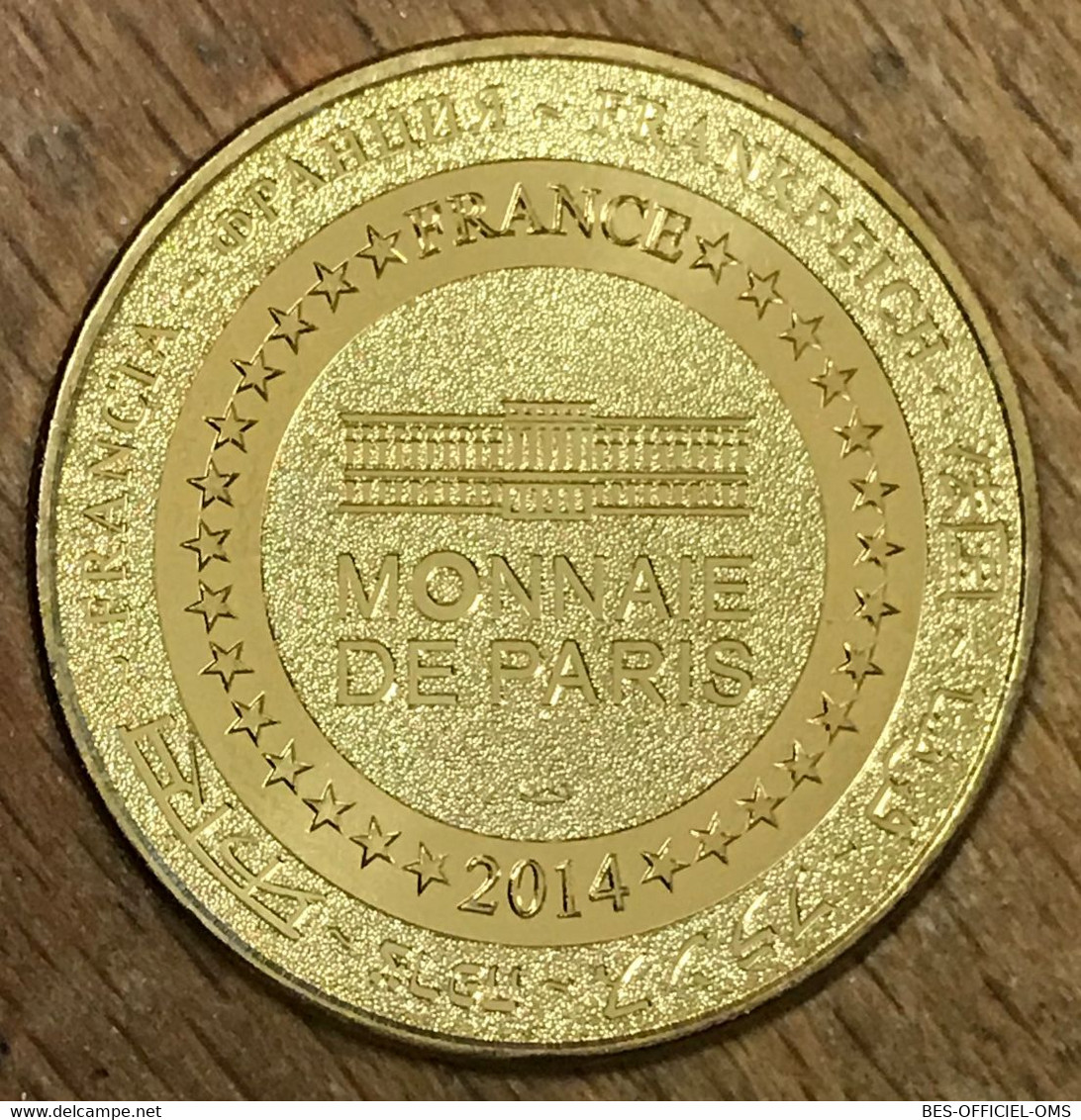 84 GORDES LE VILLAGE DES BORIES MDP 2014 MÉDAILLE SOUVENIR MONNAIE DE PARIS JETON TOURISTIQUE MEDALS COINS TOKENS - 2014