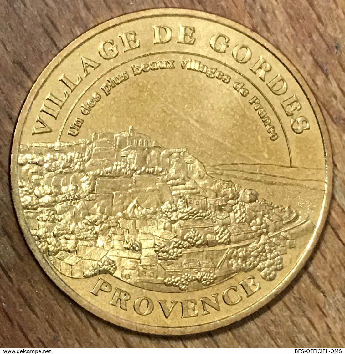 84 GORDES LE VILLAGE PROVENCE MDP 2004 MÉDAILLE SOUVENIR MONNAIE DE PARIS JETON TOURISTIQUE MEDALS COINS TOKENS - 2004