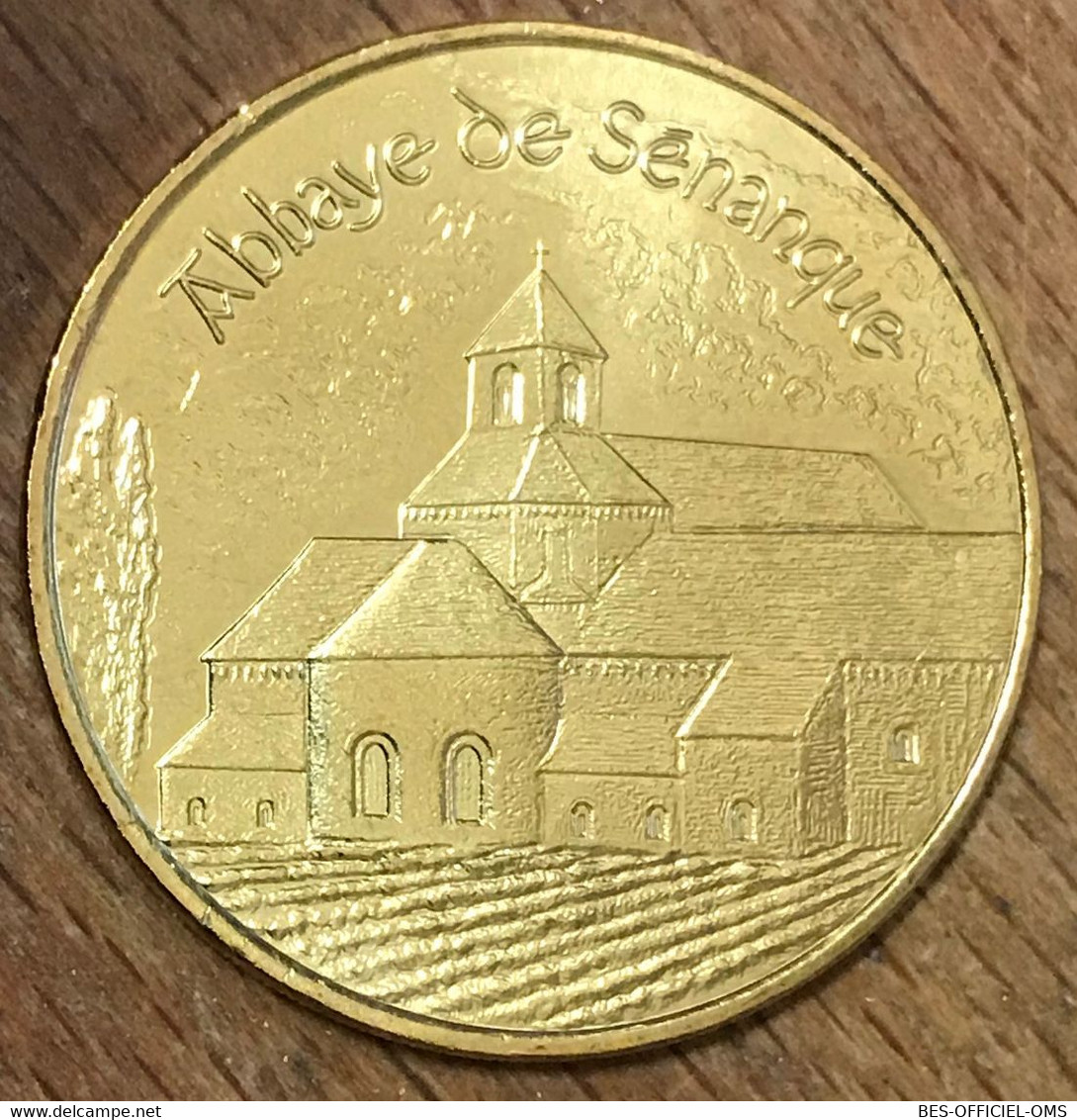 84 GORDES ABBAYE DE SÉNANQUE MDP 2018 MÉDAILLE SOUVENIR MONNAIE DE PARIS JETON TOURISTIQUE MEDALS COINS TOKENS - 2018