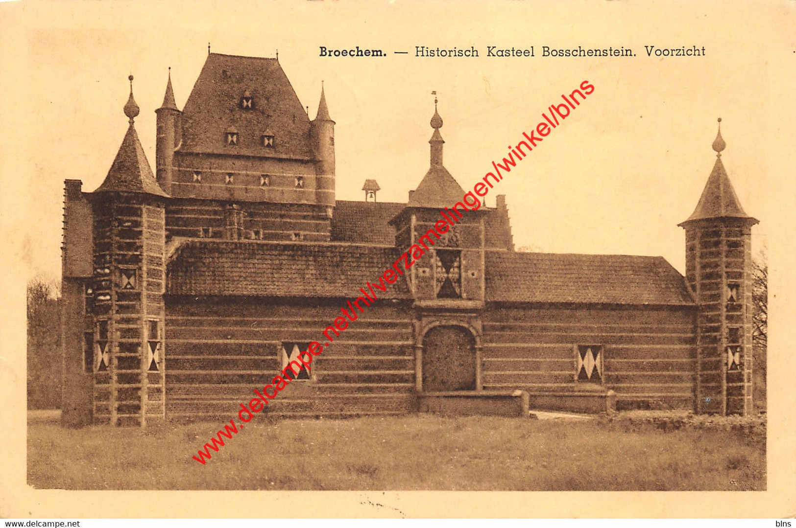 Historisch Kasteel Bosschenstein Bossenstein - Broechem - Ranst