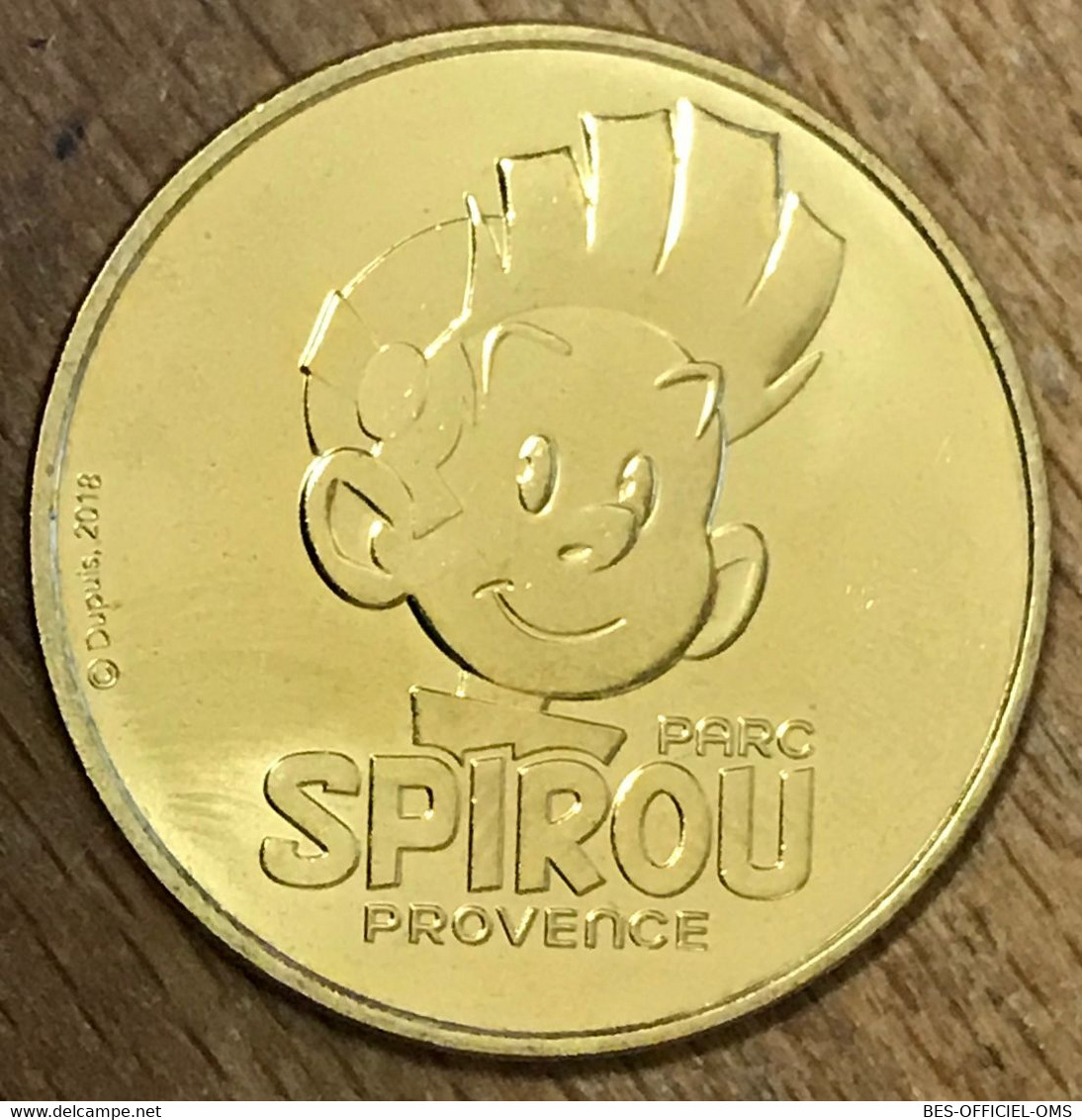 84 MONTEUX PARC SPIROU MDP 2018 MÉDAILLE SOUVENIR MONNAIE DE PARIS JETON TOURISTIQUE MEDALS COINS TOKENS - 2018