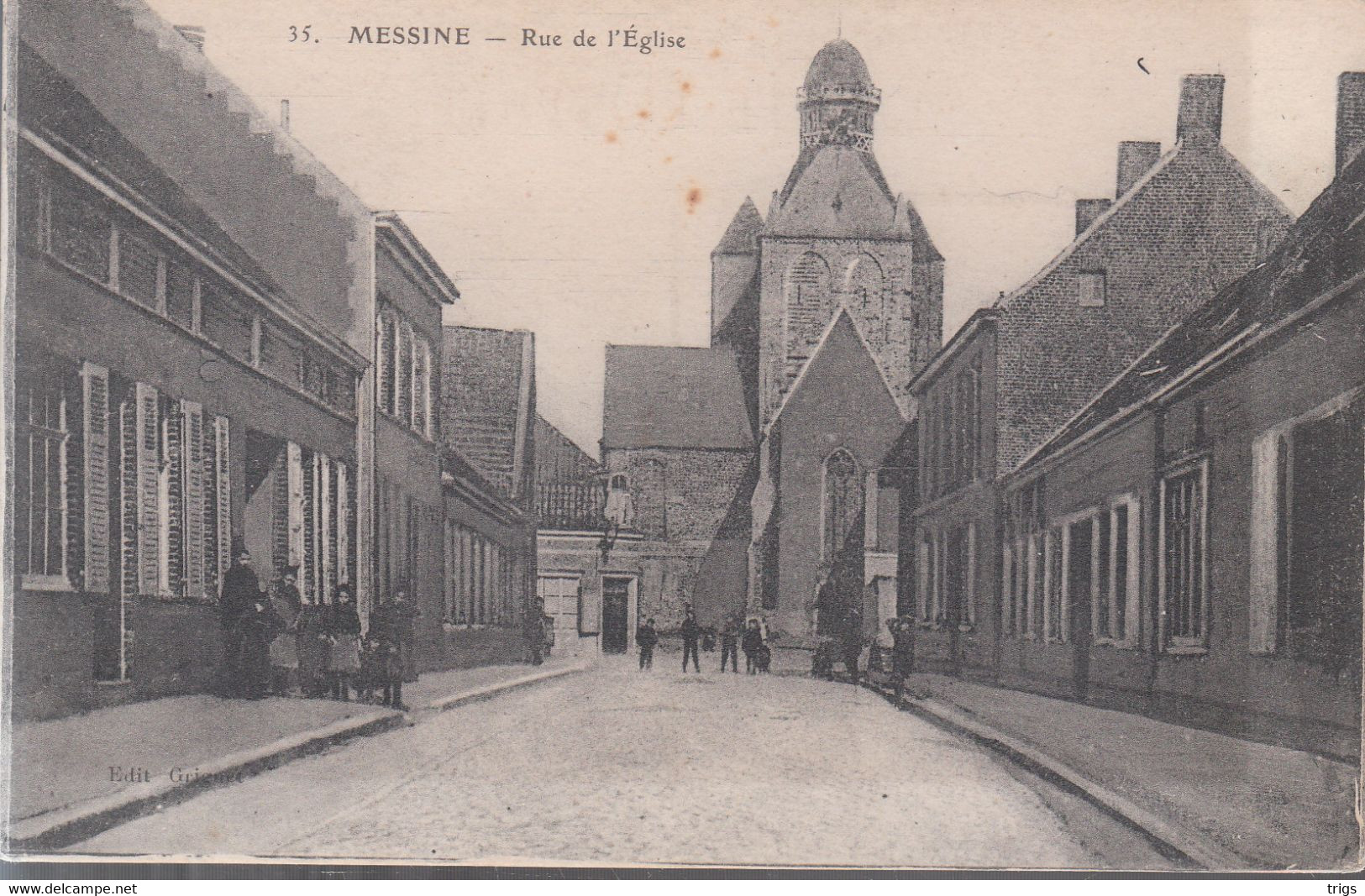 Messine - Rue De L'Église - Mesen