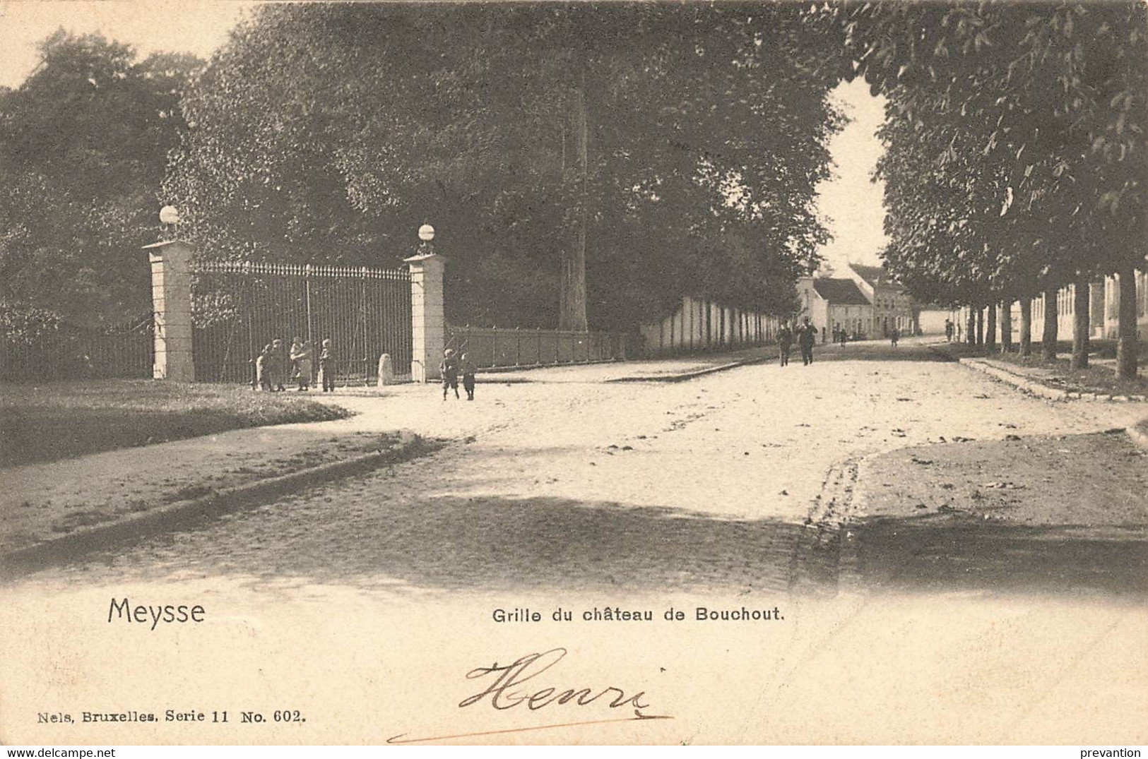 MEYSSE - Grille Du Château De Bouchout - Carte Circulé En 1903 - Meise