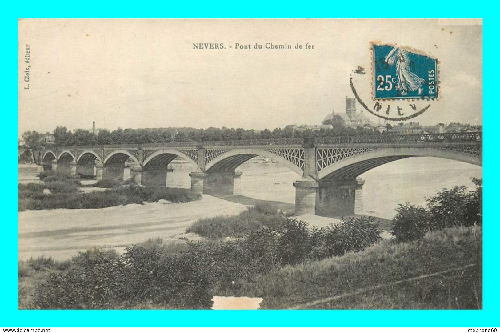 A863 / 503 58 - NEVERS Pont Du Chemin De Fer - Nevers