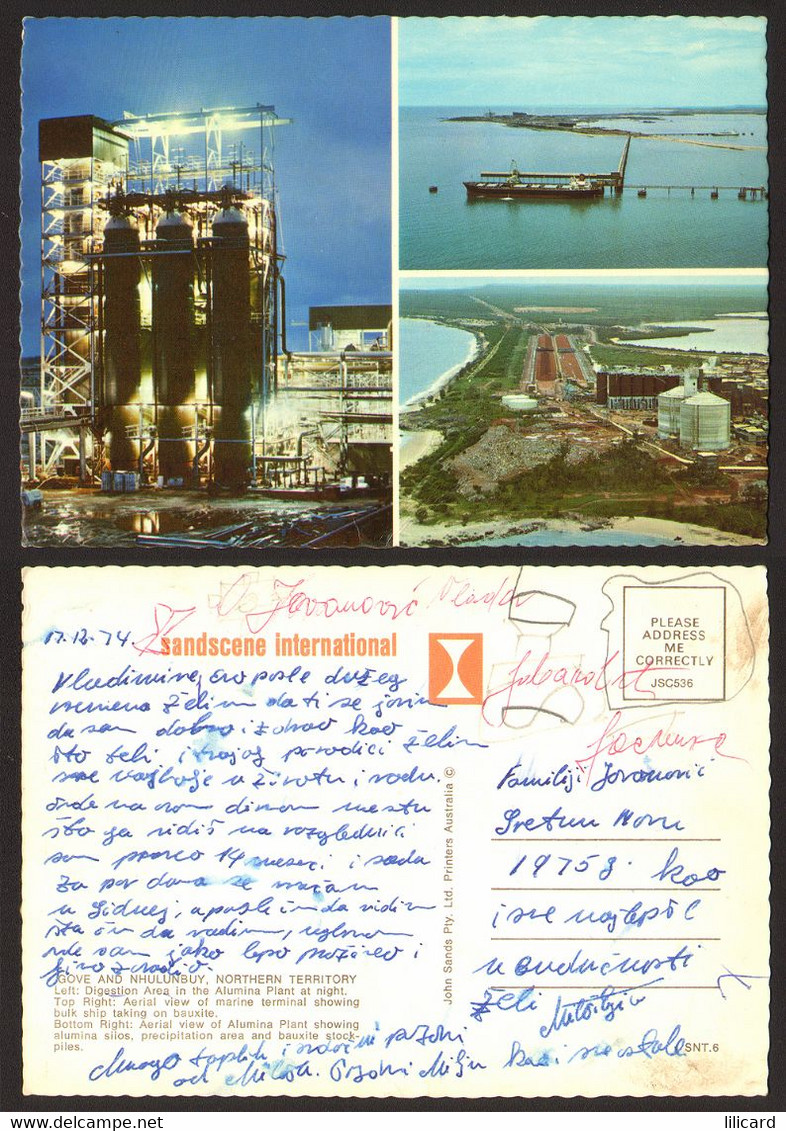 Australia GOVE And NHULUNBUY Alumina Plant   #32694 - Non Classificati