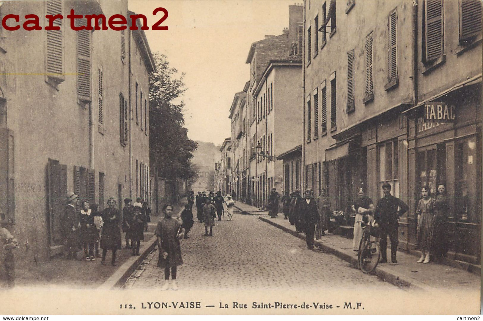 LYON VAISE LA RUE ST-PIERRE DE VAISE ANIMEE TABAC 69009 RHONE - Lyon 9