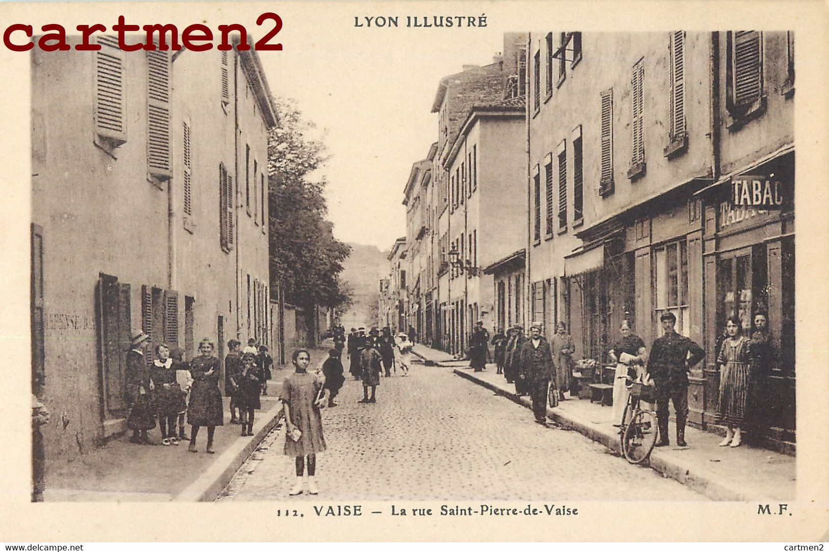 LYON VAISE LA RUE ST-PIERRE DE VAISE ANIMEE TABAC 69009 RHONE - Lyon 9