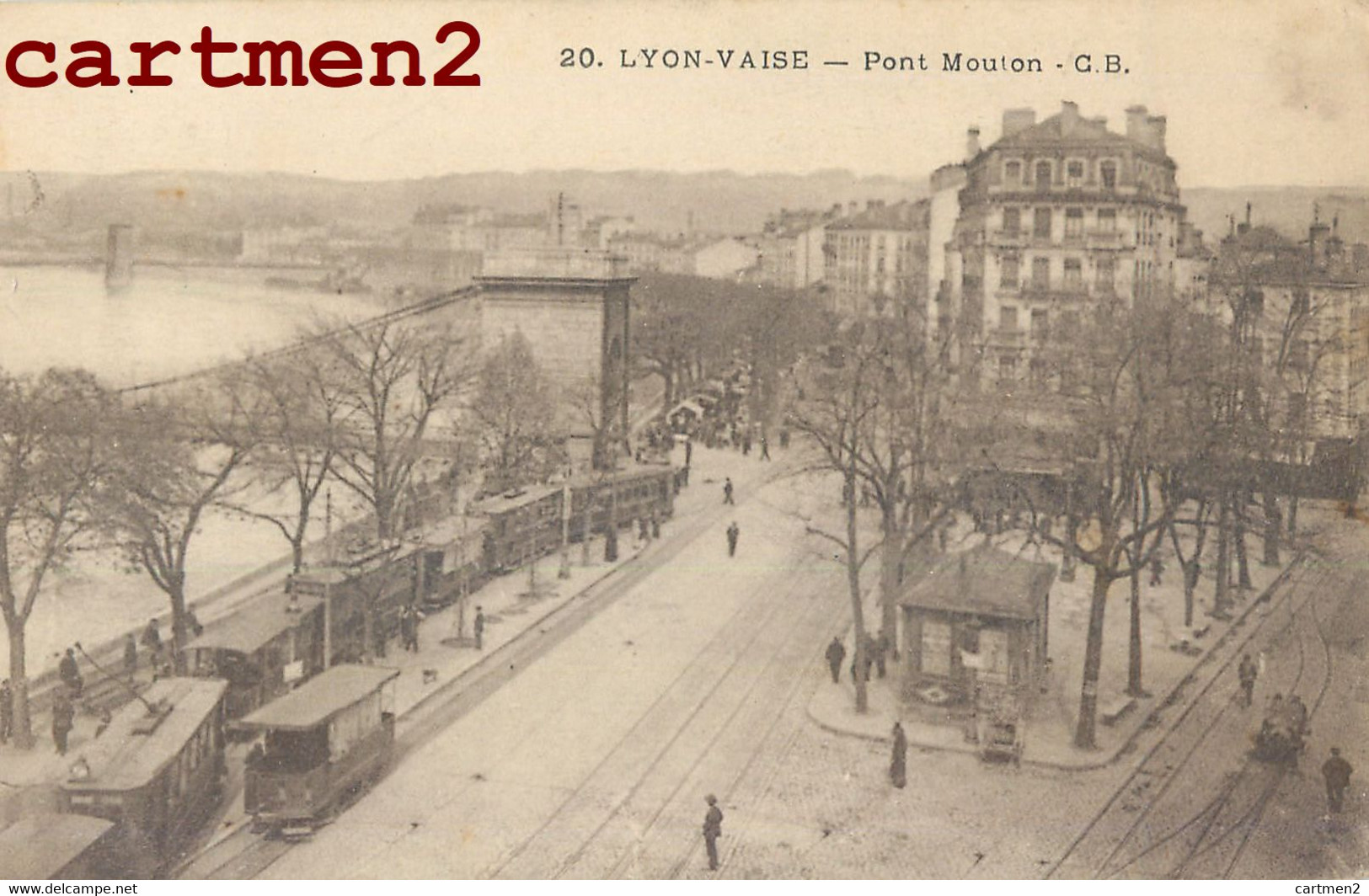 LYON VAISE PONT-MOUTON TRAMWAY 69009 RHONE - Lyon 9