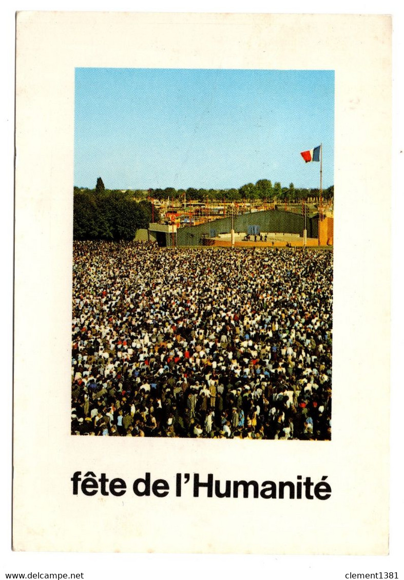 CPM Publicité Syndicalisme Fete De L'humanite Circulee En 1971 - Labor Unions