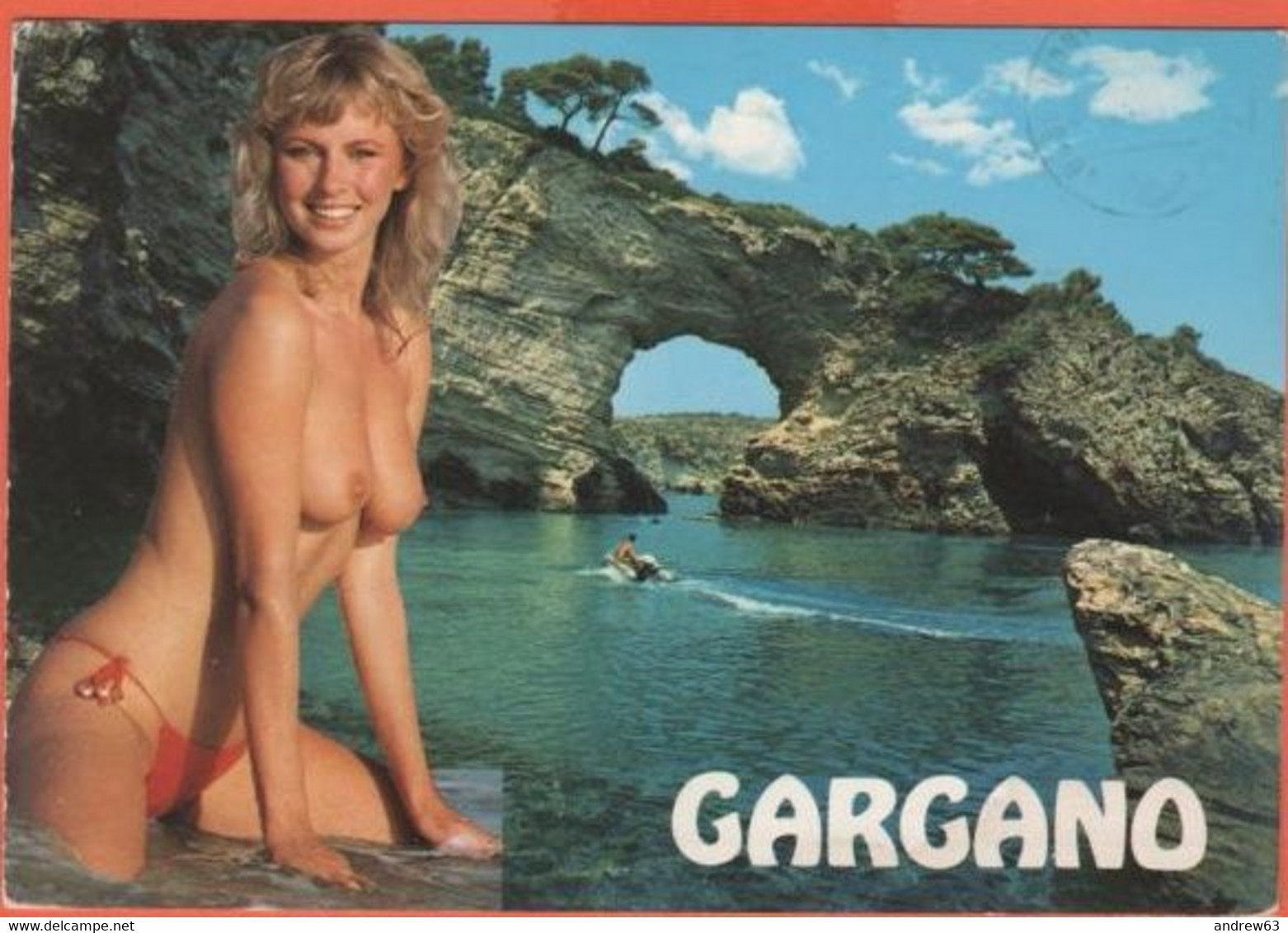 ITALIA - ITALY - ITALIE - 1991 - 600 I Diritti Dell'Infanzia - Pin-Ups - Topless - Gargano - S.Felice - L'Architiello - - Pin-Ups