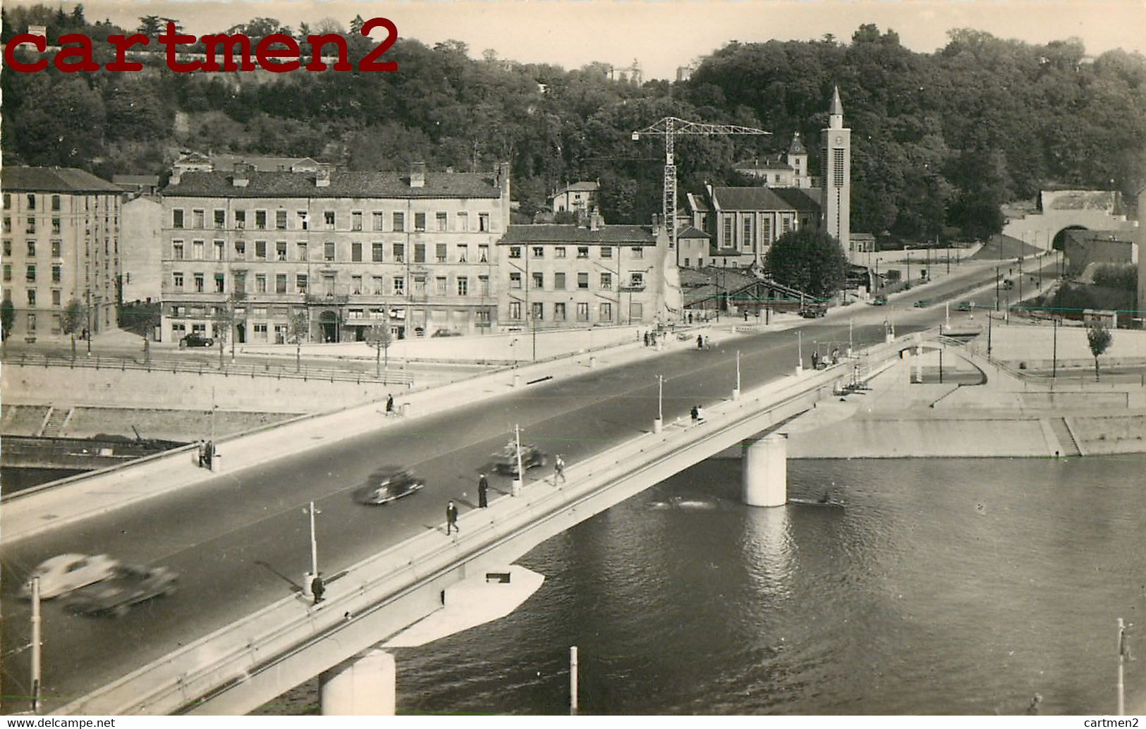 LYON VAISE PONT GEORGES CLEMENCEAU ENTREE DU TUNNEL ROUTIER CROIX-ROUSSE 69009 RHONE - Lyon 9