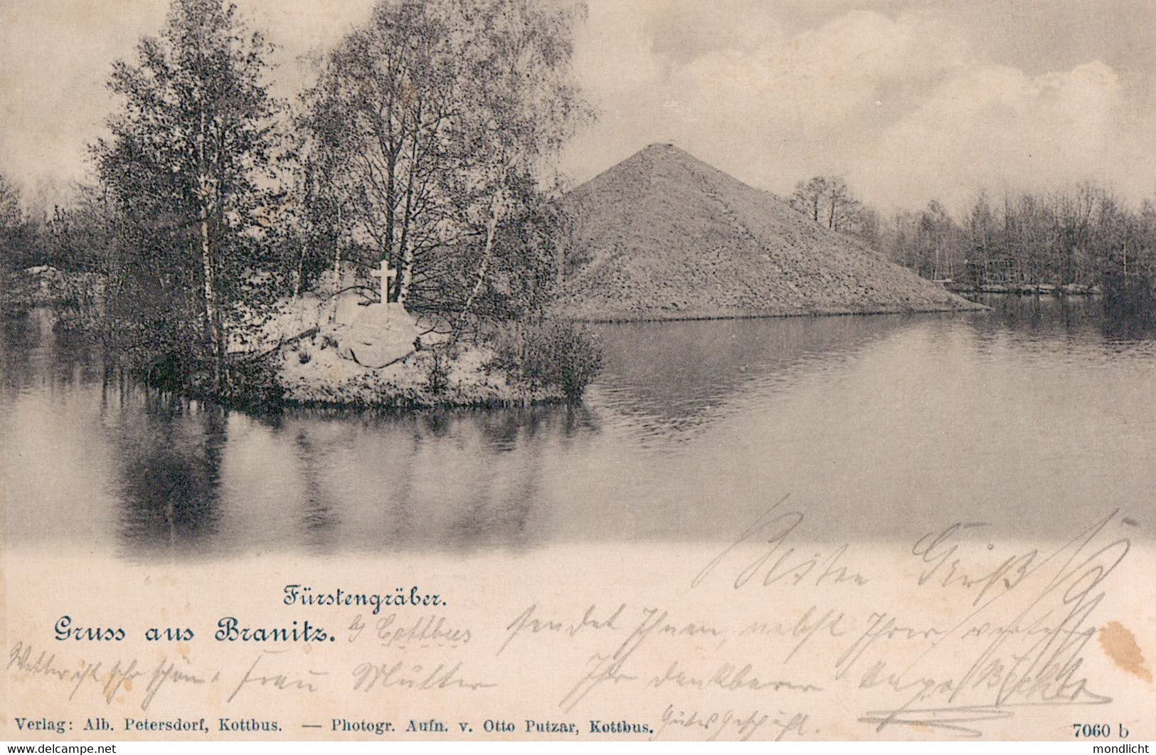 Gruss Aus Branitz. Fürstengräber, 1902. - Cottbus