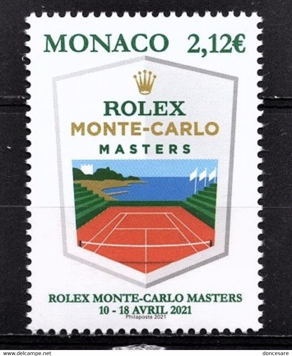 MONACO 2021 - ROLEX MONTE-CARLO MASTERS / Y.T. N° 3264 - NEUF ** - Unused Stamps