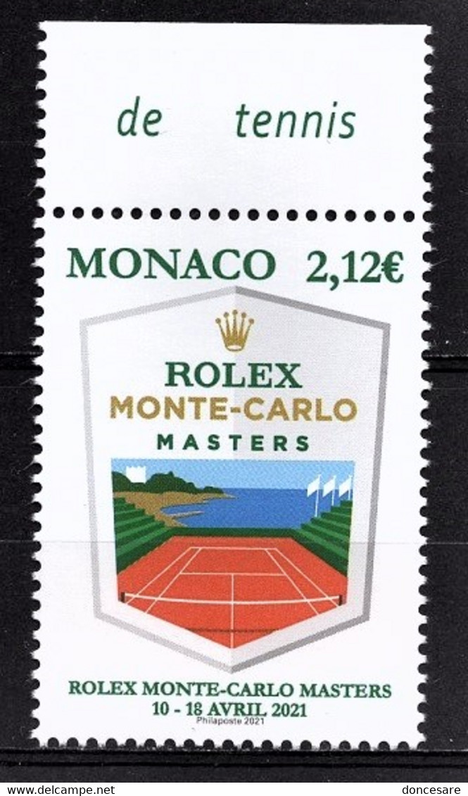 MONACO 2021 - ROLEX MONTE-CARLO MASTERS - Y.T. N° 3264 /  NEUF ** - Unused Stamps