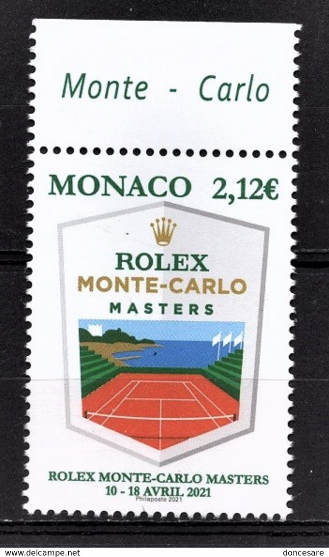 MONACO 2021 - ROLEX MONTE-CARLO MASTERS - Y.T. N° 3264 / NEUF ** - Unused Stamps