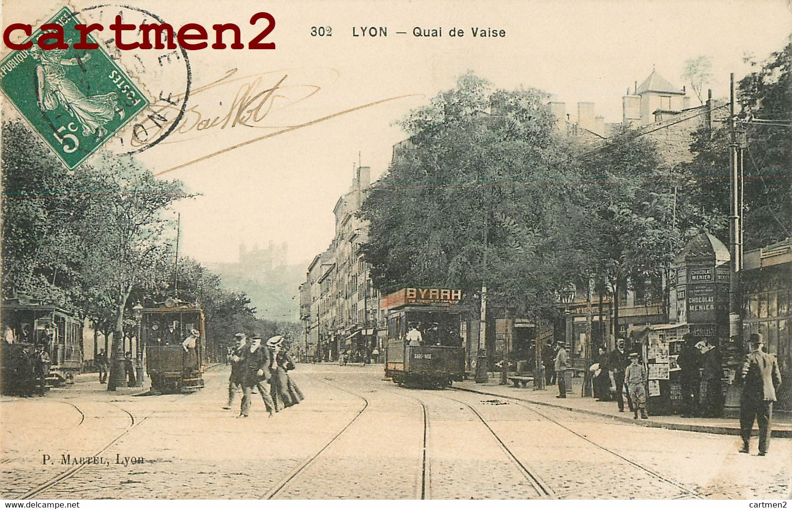 LYON VAISE LE QUAI DE VAISE TRAMWAY TRAM 69009 RHONE - Lyon 9