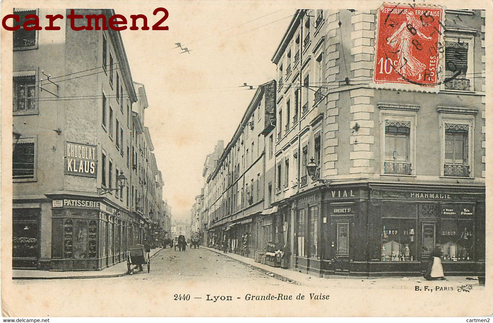 LYON VAISE LA GRANDE RUE DE VAISE DEVANTURE VIAL PHARMACIE 69009 RHONE - Lyon 9