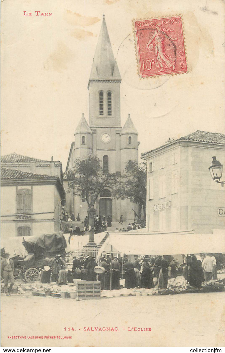 / CPA FRANCE 81 "Salvagnac, L'église " - Salvagnac