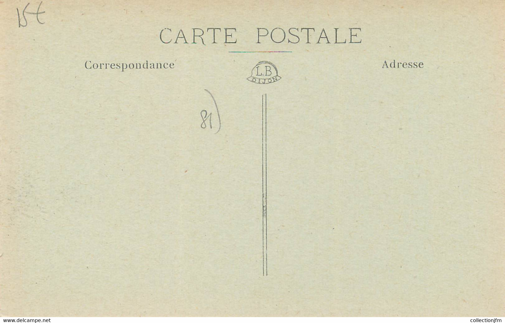 / CPA FRANCE 81 "Monestiés, La Poste" - Monesties