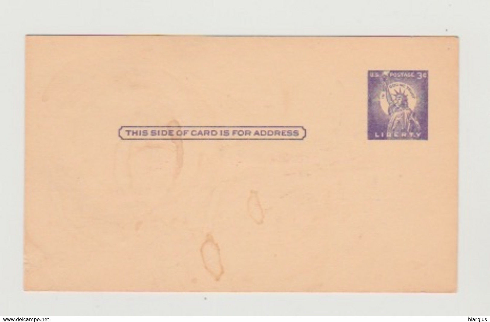 USA- Unused Stamped Postal Card. - 1921-40