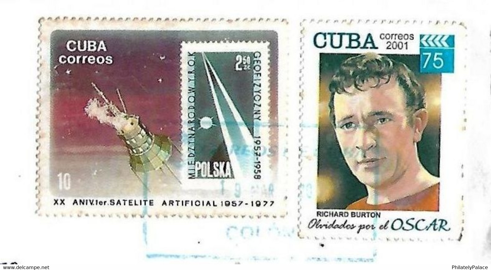 CUBA Space Astronomy Used Addressed Cover SATELLITE Astronaut  (**) - North  America