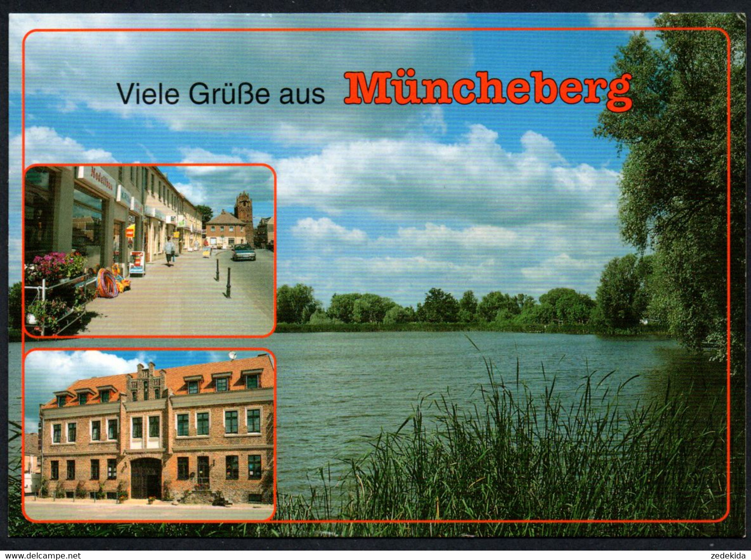 E9382 - TOP Müncheberg - Bild Und Heimat Reichenbach Qualitätskarte - Muencheberg