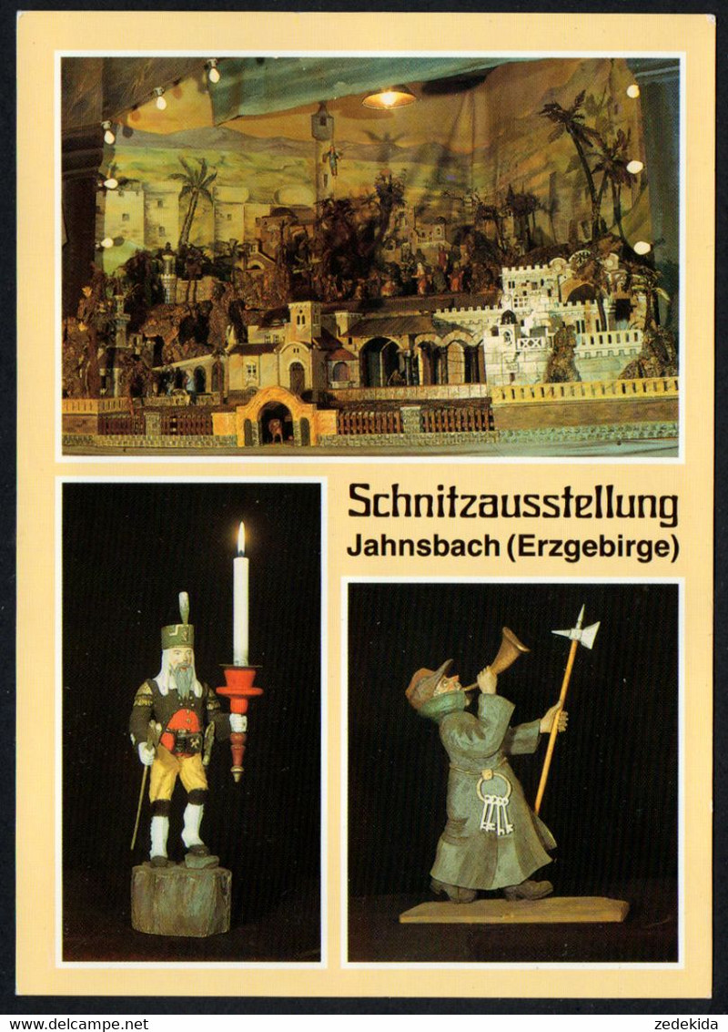 E9388 - TOP Jahnsbach Schnitzausstellung - Bild Und Heimat Reichenbach Qualitätskarte - Thum