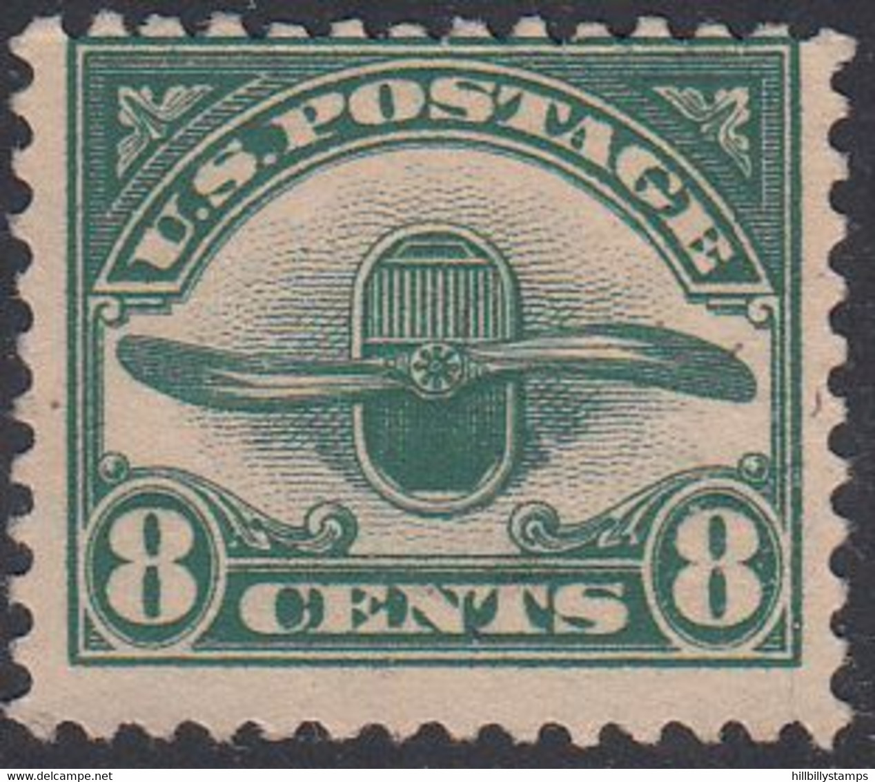 UNITED STATES     SCOTT NO  C4   USED    YEAR  1918 - 1a. 1918-1940 Oblitérés