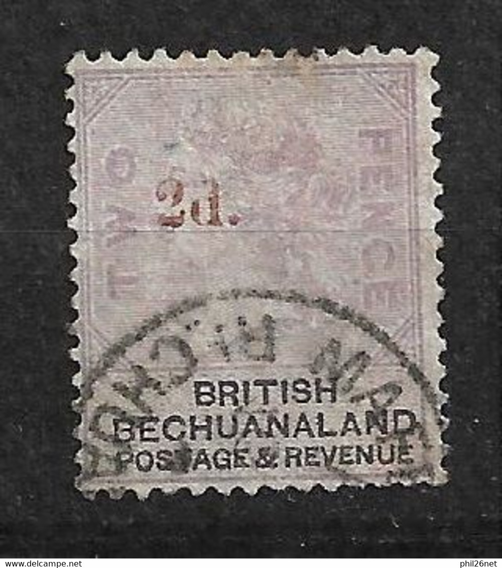 Bechuanaland        UK  N°  25a  Oblitéré    B/TB  Voir Scans   - 1885-1895 Crown Colony