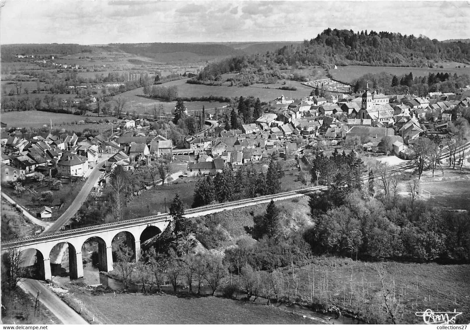 52-ANDELOT- VUE GENERALE LE VIADUC - Andelot Blancheville